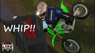 WHIP!! | Roblox Boot Lake Bike Park #Shorts