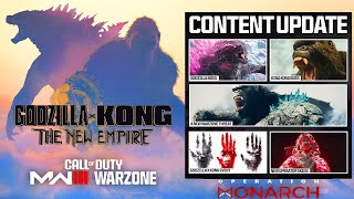 БУДУЩИЙ ИВЕНТ "ГОДЗИЛЛА И КОНГ НОВАЯ ИМПЕРИЯ" В MODERN WARFARE 3 / WARZONE | ДАТА ВЫХОДА, НАГРАДЫ