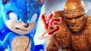 Sonic VS The Thing - Epic Supercut Battle!