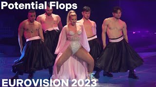 POTENTIAL FLOPS & SHOCK NQs (WITH COMMENTS) | Eurovision 2023