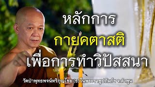 09.06.67 | หลักการกายคตาสติเพื่อการทำวิปัสสนา  | เจ้าคุณอาจารย์อารยวังโส | วัดป่าพุทธพจน์หริภุญไชยฯ