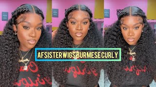 The ULTIMATE MELT with INVISIBLE KNOTS🔥😍BURMESE CURLS & BUTTERFLY BRAIDS AFSISTERWIGS 🔥