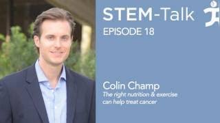 Episode 18 Dr Colin Champ talks about how the right nutrition and exercise can help treat