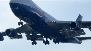 Silkway ✈️cargo Azerbaijan 🛬and more Planes Landing At UK 🇬🇧 international 🤖Airport |BHX|