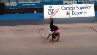 Africa Medina pase aro entrenamientos Cto de España 2012 Valladolid - Senior