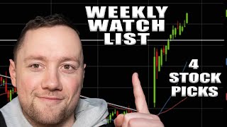 My Top 4 Stocks for This Week