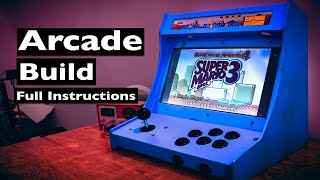 How to Make DIY Arcade Cabinet With Raspberry pi and laptop screen at home