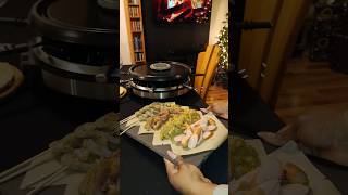 Let's set up for New Year's eve dinner #newyear#asmr#shorts#cooking#cookwithme#amazonfinds#raclette