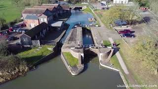 Hatton Locks and The Falcon Inn with Lumix G85 GX85 and Mavic