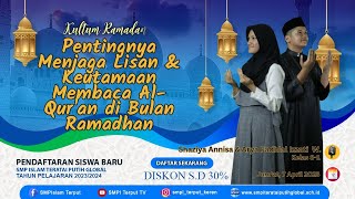 Kultum Ramadhan - SHAZIYA ANNISA dan ARYA FADHLAL IZZATI WIJAYA