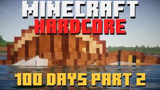 Surviving 100 Days in Prehistoric Minecraft (Day 21-100)