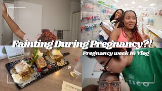 I almost fainted + brunch & baby shopping | Pregnancy Week 16