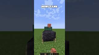 Mini Tank #shorts #minecraft