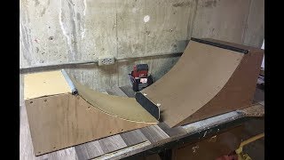 How to Make a Handboard Quarterpipe