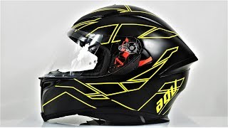 Kask AGV k5 s hero black yellow