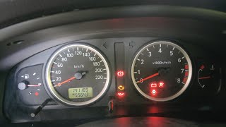 тест приборной панели nissan almera n 16 2005