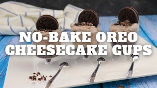 No-Bake Oreo Cheesecake Cups Recipe