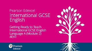 Getting Ready to Teach Pearson International GCSE English Language A (Module 2) - September 2024