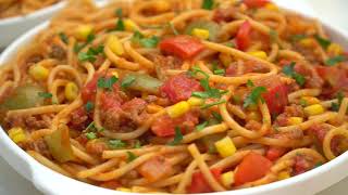 MEXICAN SPAGHETTI RECIPE