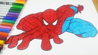 Coloring Pages Spiderman - Spiderman Coloring Book - Spiderman Coloring