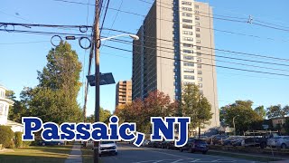 Walking tour in Passaic, New Jersey, USA | Train station to Downtown area to Aspen St