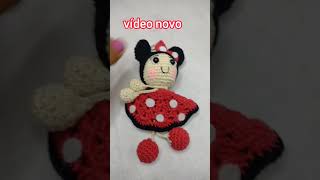 Boneca Minnie de crochê disponível no canal