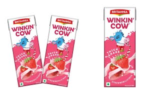 Britannia Winkin Cow Vanilla flavor milkshake