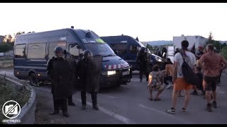 Manif après l'expulsion de la ZAP de Pertuis contre la bétonisation - 28 juin 2022