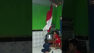 bendera merah putih# #pecintasholawat #syehkermania #benderaraksasa #santriindonesia #hadroh