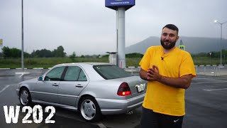 Mercedes-Benz W202. Маленький, но такой же комфортный!