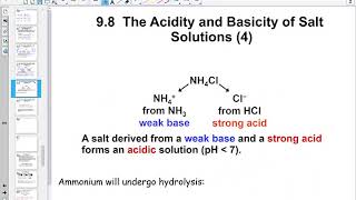 Chapter 9 Lesson 4 GOB 1 Acids and Bases