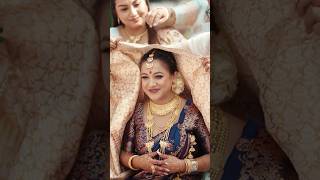 চুমি বৰাৰ জোৰোণ 😍🥰| Assamese wedding shorts video| #trending #wedding #viral