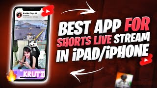 🔥How To Live Stream On YouTube Shorts | How To Stream In YouTube Shorts Feed iOS iPhone/iPad