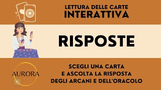 RISPOSTE - Lettura delle carte interattiva