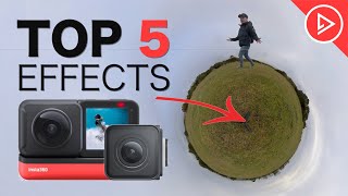 INSTA 360 ONE R | TOP 5 EFFECTS & FEATURES