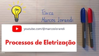 Física - PROCESSOS DE ELETRIZAÇÃO -  ATRITO E CONTATO  - Marcos Lorandi