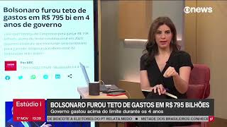 ANDRÉIA SADI-Bolsonaro furou o teto de gastos em 795 bilhões de reais."Cadê o chororô do mercado"?