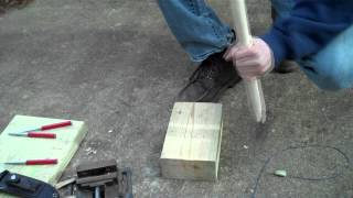 How to Replace a Hatchet Handle | Woodsman Tools Part 1