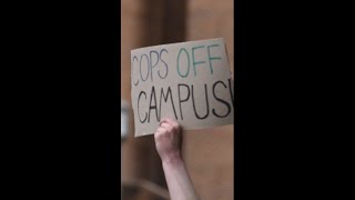 Police Abolition Rally and Statue Protest at UW