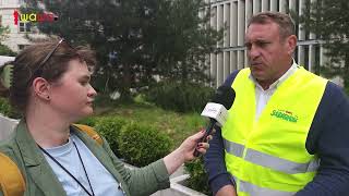 Tomasz Obszański, przewodniczący NSZZ Rolników Indywidualnych "Solidarność"