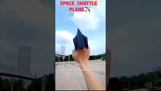 Nasa space shuttle plane #88 #shorts #paperplane #paperairplane