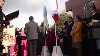 inauguración de la remodelación del Local Coñico, perteneciente a la IEP en Castro, Chiloe,