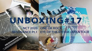 UNBOXING NCT 2020 RESONANCE Pt.1 & ONE OK ROCK EYE OF THE STORM JAPAN TOUR #17