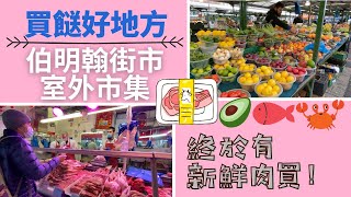 [英國街市]🐟伯明翰都有街市!!🐂🐷仲有室外市集🥑竟然可以平到咁? (中文字幕+Eng subtitles)