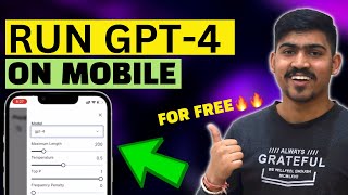 How to Use Chat GPT 4 on Your Phone for Free: A Step-by-Step Tutorial 🔥🔥 | Android / iOS