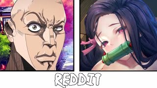 Anime VS Reddit  (The rock reaction meme) Part #73