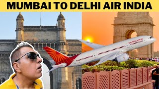 MUMBAI TO DELHI AIR INDIA | AIR INDIA EXPERIENCE FROM MUMBAI AIRPORT T2 TO DELHI AIRPORT T3 INDIA