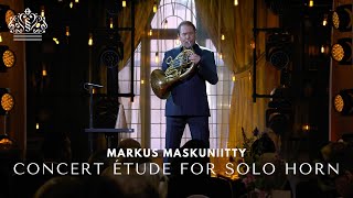 Markus Maskuniitty - Concert Étude for Solo Horn (Esa-Pekka Salonen), Polar Music Prize 2024