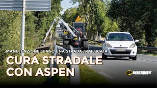 ILF Aspen con braccio telescopico per la manutenzione stradale | Dipartimento della Gironda