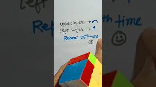 Magic tricks to solve Rubik's Cube Amazing Idea#Shorts 😮